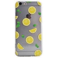 Lemon Pattern High Permeability TPU Material Phone Case For iPhone 6s 6Plus SE 5S 5