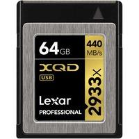 Lexar 64GB Professional 2933x (440MB/Sec) XQD Memory Card