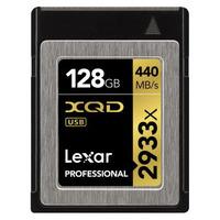 Lexar 128GB 2933X Professional XQD Card + Professional XQD 2.0 USB 3.0 Reader