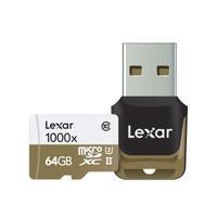 Lexar 64GB microSDXC UHS-II 1000x with Reader (Class 10) U3