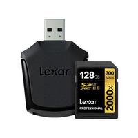 lexar 128gb 2000x professional sdxc rdr uii