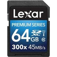 lexar 64gb 300x premium ii sdxc card