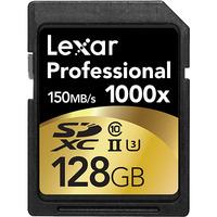 Lexar 128GB 1000x (150MB/Sec) Professional UHS-II SDXC Card