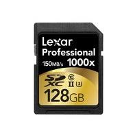 Lexar Professional 128GB SDXC UHS-II Flash Memory Card
