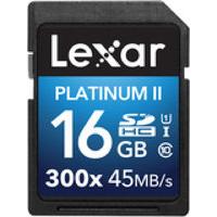 Lexar Platinum II 300x SDHC 16GB (Class 10) UHS 1 Memory Card