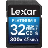 Lexar Platinum II 300x SDHC 32GB (Class 10) UHS1 Memory Card