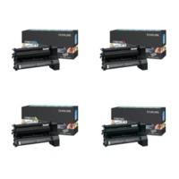 Lexmark C782X1 Original High Capacity Black and Colour Toner Multipack