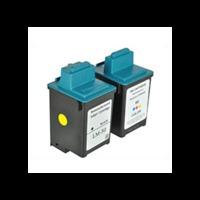 Lexmark 50 / 17G0050 & 60 / 17G0060 Compatible Black & Colour Ink Cartridge Pack