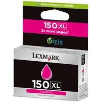 Lexmark 150XL / 14N1616E Original High Yield Magenta Return Programme Ink Cartridge