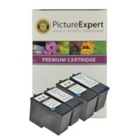 Lexmark 23 / 18C1523E x 2 & 24/ 18C1524E x 2 Compatible Black & Colour Ink Cartridge 4 Pack