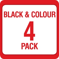 Lexmark C540A1KG, CG, MG, YG Original Black & Colour Toner Cartridge Multipack