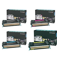 Lexmark C734A1KG/CG/MG/YG Original Black & Colour Toner Cartridge Multipack