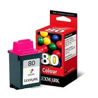 lexmark 80 12a1980 original colour ink cartridge