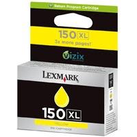 lexmark 150xl 14n1618e original high yield yellow return programme ink ...