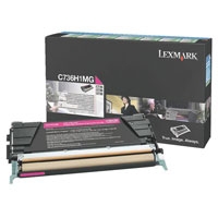 Lexmark C736H1MG Original High Capacity Magenta Toner Cartridge