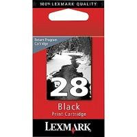 lexmark 28 18c1428e original black return program ink cartridge