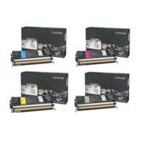 lexmark c5202 original light user black and colour toner multipack