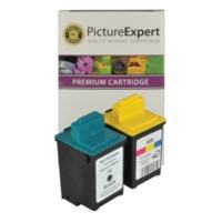 Lexmark 70 / 12A1970 & 20 / 15M0120 Compatible Black & Colour Ink Cartridge Pack