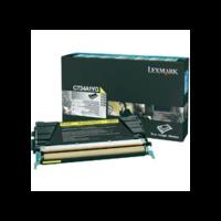 Lexmark C734A1YG Original Yellow Toner Cartridge