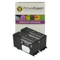 Lexmark 100XL / 14N1068E Compatible Twinpack Black Ink Cartridges