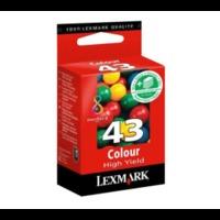 lexmark 43 18y0143e original colour ink cartridge