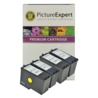 Lexmark 2/3 18C0190E / 18C1530E Compatible Black & Colour 4 Pack