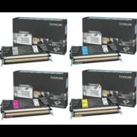 lexmark c5200 original black and colour toner multipack