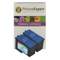 lexmark 83 18l0042 compatible colour ink cartridge twin pack deal 