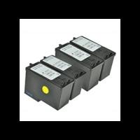 Lexmark 34/32 x 2 & 35/33 x 2 Maximum Capacity Compatible Black & Colour Ink Cartridge 4 Pack