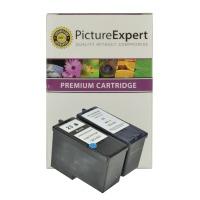 Lexmark 23 / 18C1523E & 24/ 18C1524E Compatible Black & Colour Ink Cartridge Pack