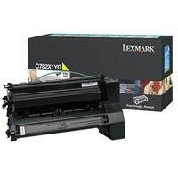 lexmark c782x1yg original high capacity yellow toner cartridge