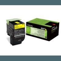 Lexmark 80C20Y0 (802Y) Original Yellow Toner Cartridge