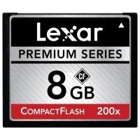 Lexar Premium 200x Compact Flash Card 8GB