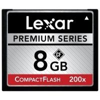 lexar premium 200x compact flash card 8gb