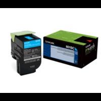 Lexmark 80C2SC0 (802SC) Original Cyan Toner Cartridge