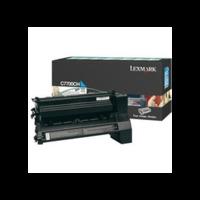 lexmark c7700ch original high capacity cyan toner cartridge