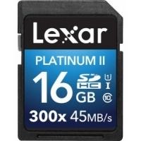 lexar platinum ii sdhc class 10 300x memory card 16gb