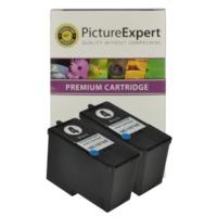 Lexmark 4 / 18C1974 Compatible Black Ink Cartridge x 2