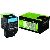 lexmark 70c2hc0 702hc original high capacity cyan toner cartridge