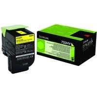 Lexmark 70C2HY0 (702HY) Original High Capacity Yellow Toner Cartridge