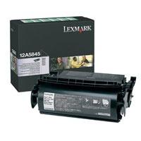 lexmark 12a5845 original high capacity black toner cartridge