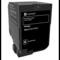 lexmark 74c20k0 original low capacity black return program toner cartr ...