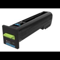 lexmark 72k20c0 original cyan return program toner cartridge