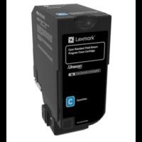 Lexmark 74C2SC0 Original Cyan Return Program Toner Cartridge