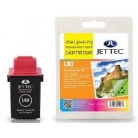 Lexmark 12A1980 Colour Remanufactured Ink Cartridge by JetTec L80