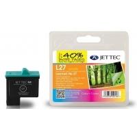 Lexmark 10N0027 Colour Remanufactured Ink Cartridge by JetTec L27