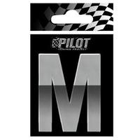 Letter M Ades T-4 70mm Chrome