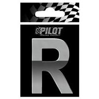 Letter R Ades T-4 70mm Chrome