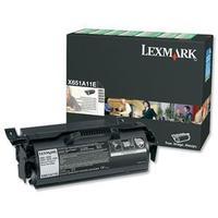 lexmark 0t650a11e black return program toner cartridge