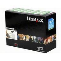 lexmark 0t654x11e black return program toner cartridge